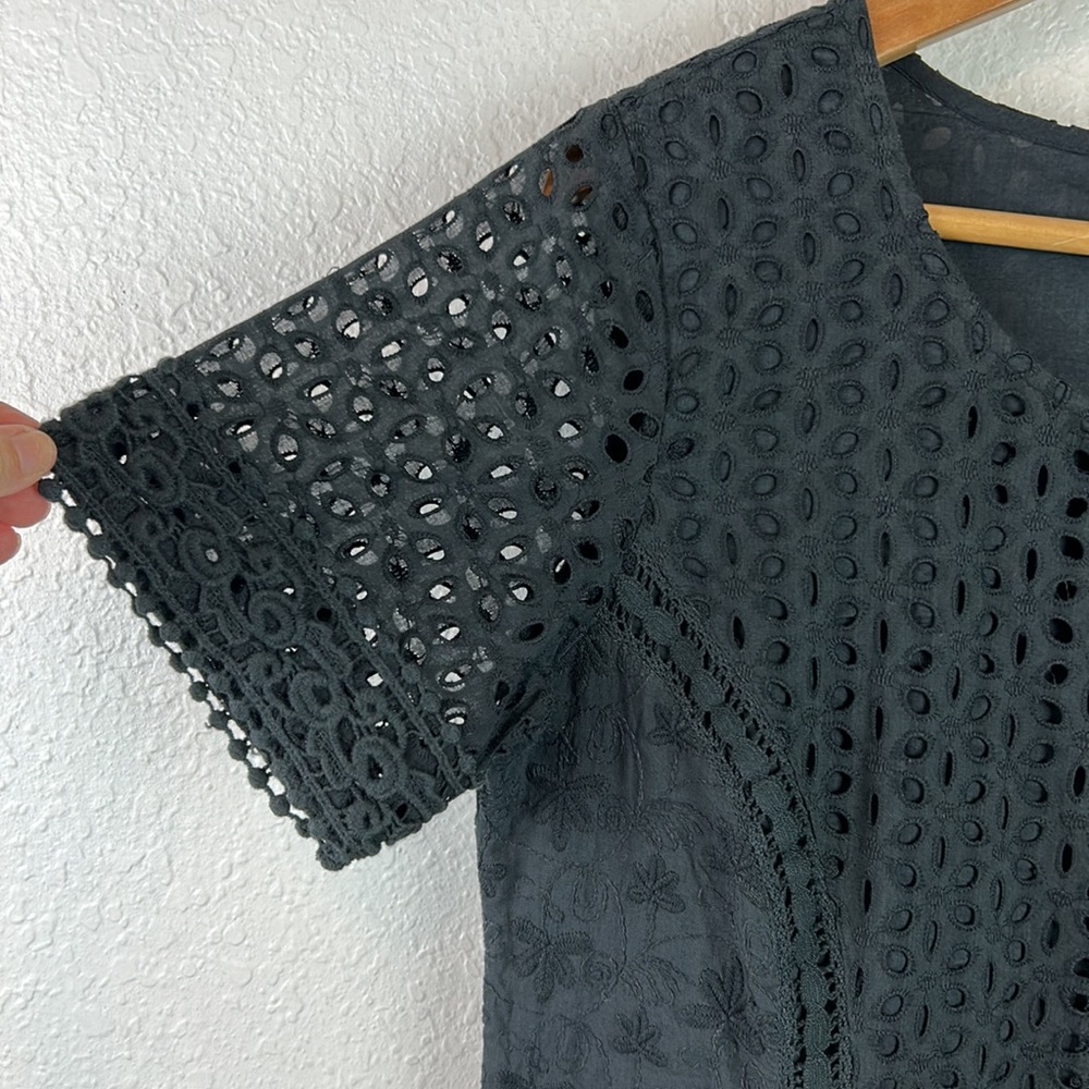 Sundance Black Dress Size 10 - Picture 6 of 13